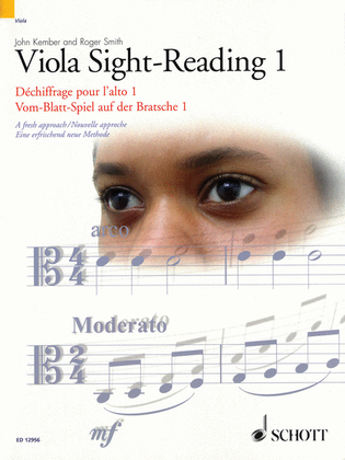 Book cover for Viola Sight-Reading 1