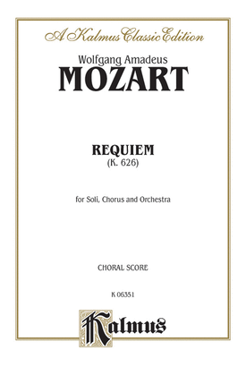 Book cover for Requiem Mass, K. 626