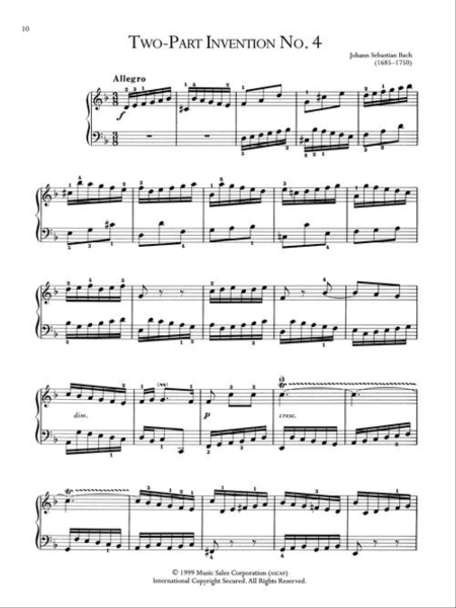 The Piano Treasury of Classical Music Piano Solo scores gallery preview page 8
