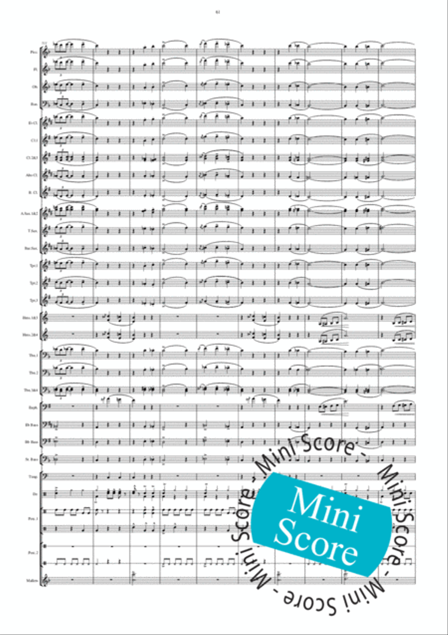 Car Concert Band scores gallery preview page 65
