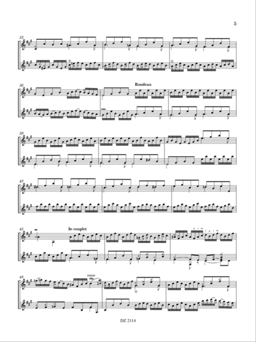 Le tic-toc-choc Classical Guitar scores gallery preview page 5