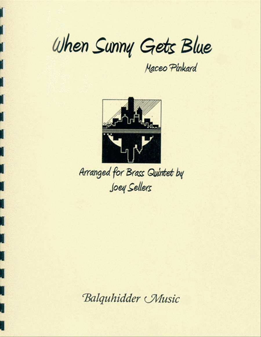 When Sunny Gets Blue When Sunny Gets Blue Flugelhorn scores gallery preview page 1