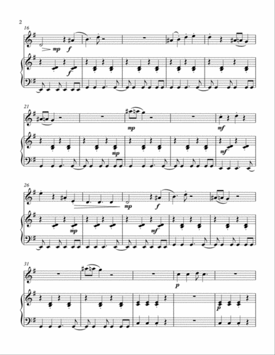 A Little Attitude A Little Attitude Clarinet Solo scores gallery preview page 2