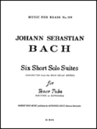 Book cover for 6 Short Solo Suites