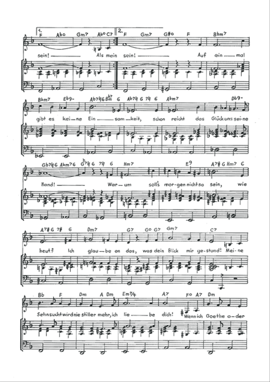 Es ist so herrlich, verliebt zu sein Voice scores gallery preview page 4