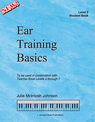 Book cover for Ear Training Basics: Level 5