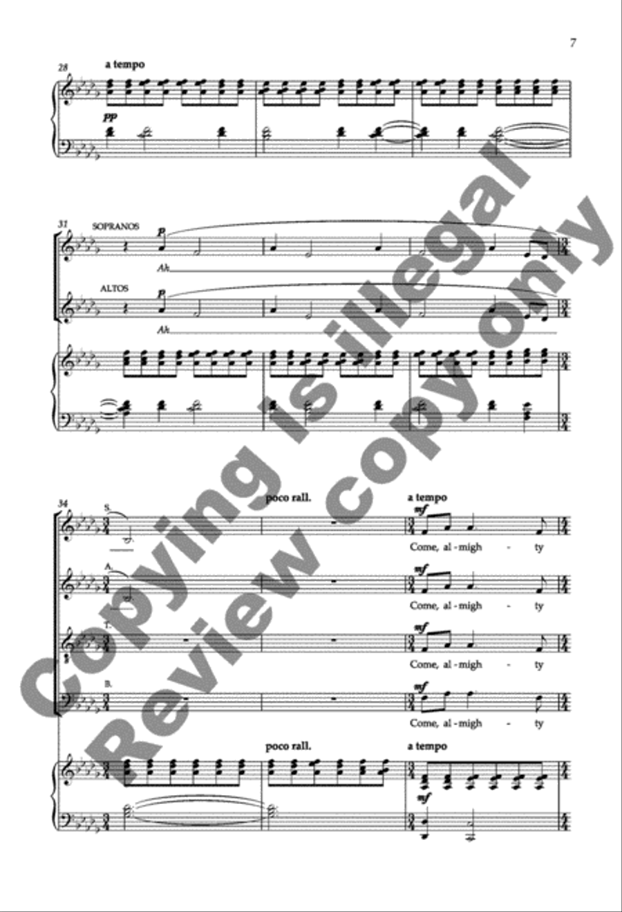 Love Divine Divisi scores gallery preview page 7