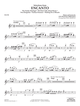 Selections from Encanto (arr. Paul Murtha) - Flute