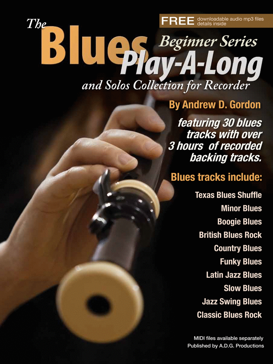 Blues Play-A-Long and Solos Collection for Recorder