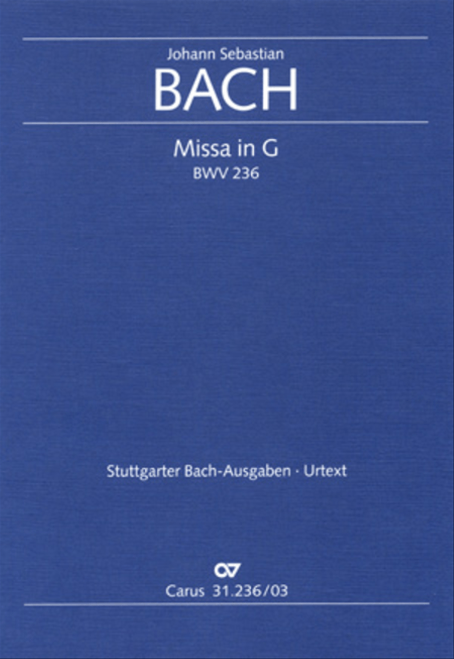 Mass in G Major 4-Part scores gallery preview page 1