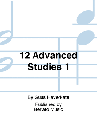 12 Advanced Studies In Recorder Technique Volume 1
