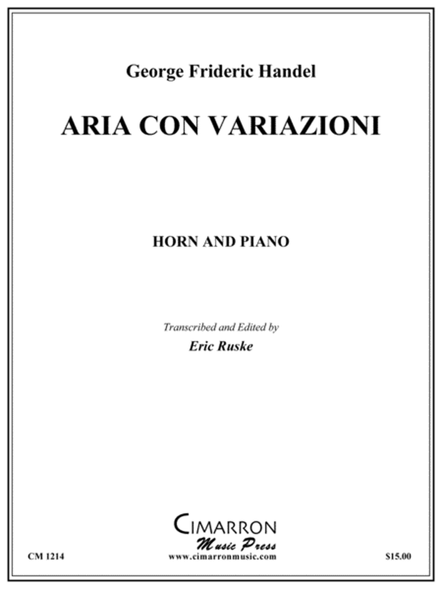 Aria con Variazoni image number null