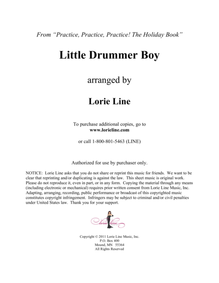 Little Drummer Boy - EASY!