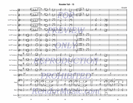 Rooster Tail (Full Score)