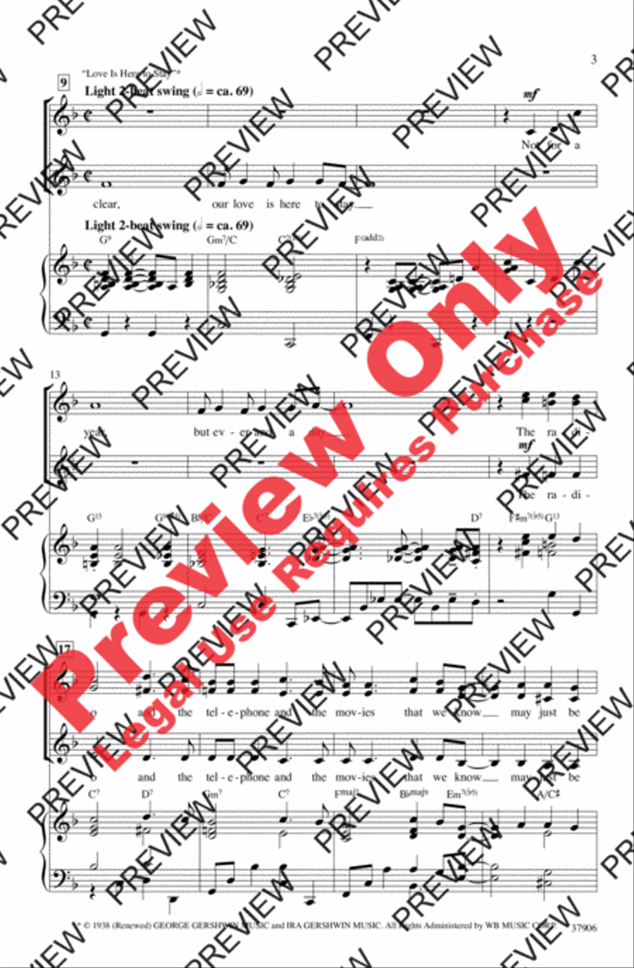 Who Could Ask for Anything More? Women's Choir scores gallery preview page 3