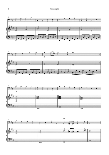 Passacaglia by Handel/Halvorsen - Double Bass & Piano image number null