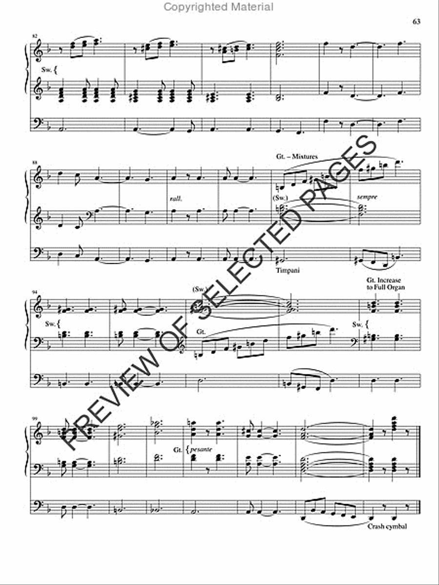 King of Kings - Volume 1 Organ scores gallery preview page 14