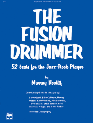 Book cover for The Fusion Drummer