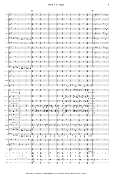 March of the Robots - Concert Band Arrangement image number null