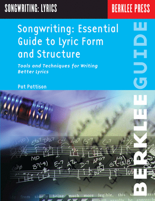 Book cover for Songwriting: Essential Guide to Lyric Form and Structure