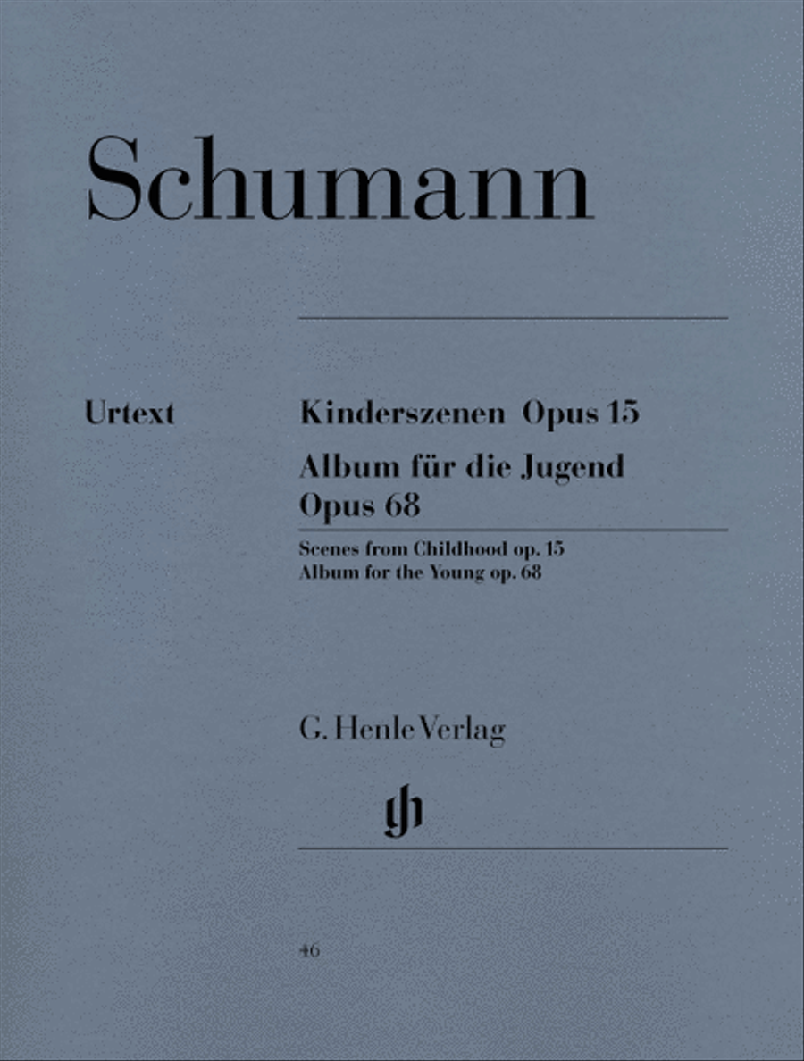 Album for the Young Op. 68 and Scenes from Childhood Op. 15 Piano Solo scores gallery preview page 1