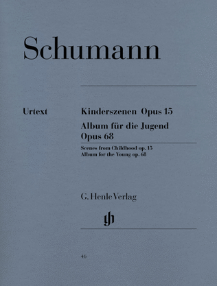 Book cover for Album for the Young Op. 68 and Scenes from Childhood Op. 15
