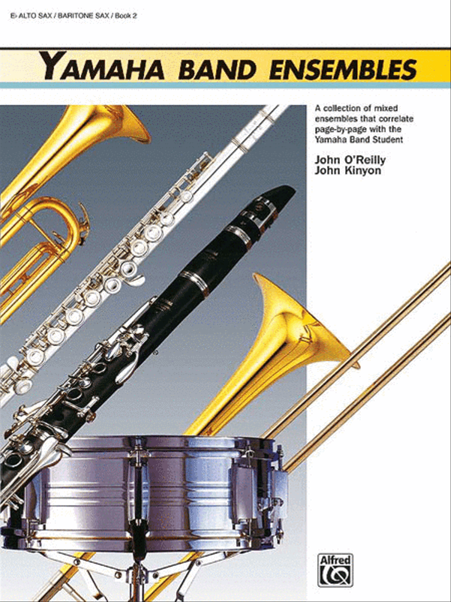 Yamaha Band Ensembles, Book 2 Concert Band Methods scores gallery preview page 1