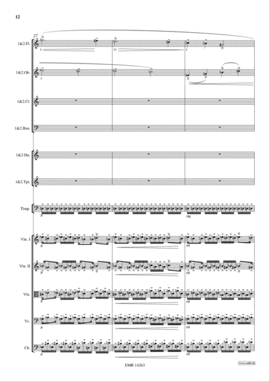 Sinfonietta Festive Orchestra scores gallery preview page 12