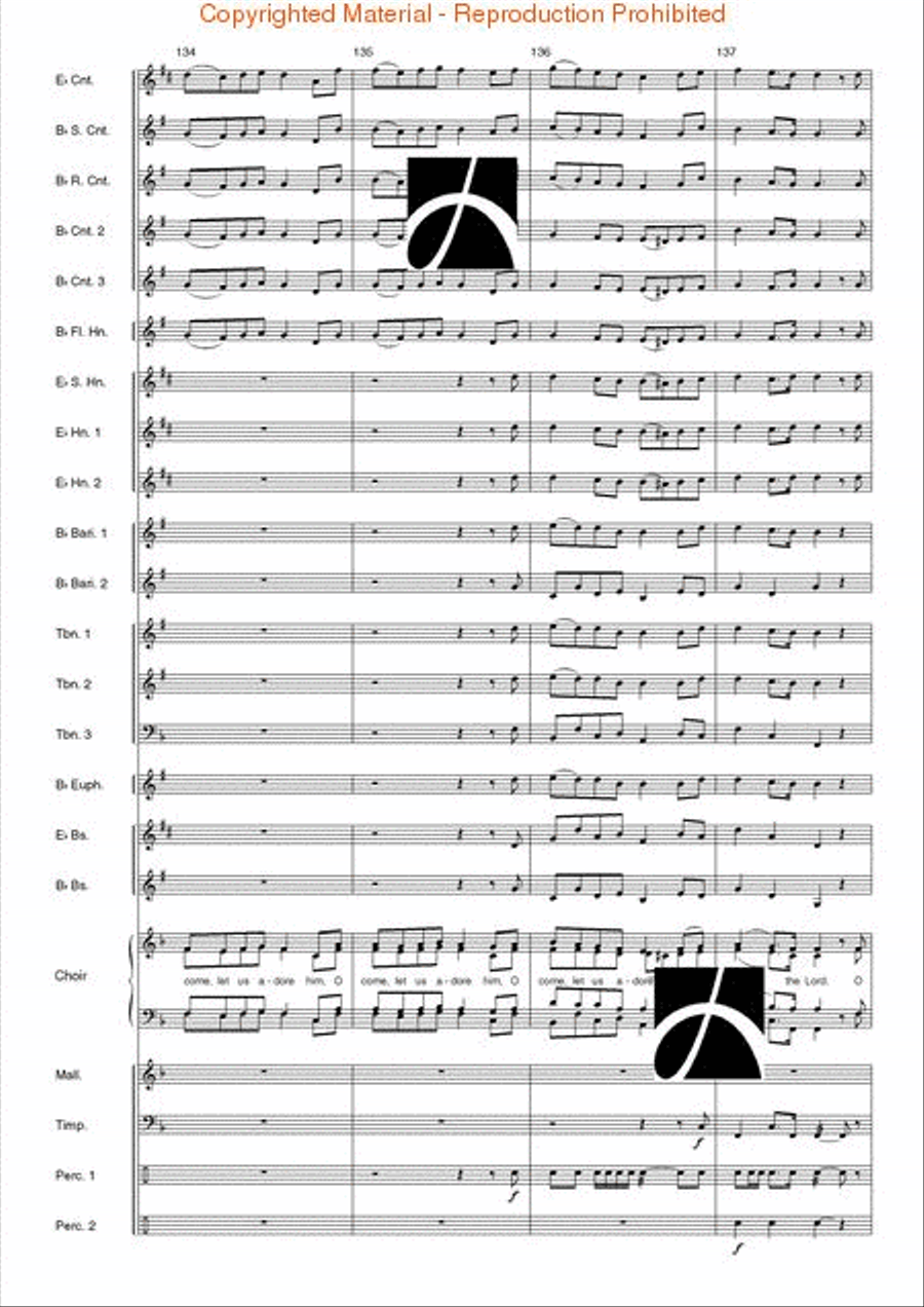 The Spirit of Christmas The Spirit of Christmas Concert Band scores gallery preview page 25
