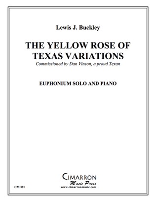 Book cover for Yellow Rose of Texas and Variations