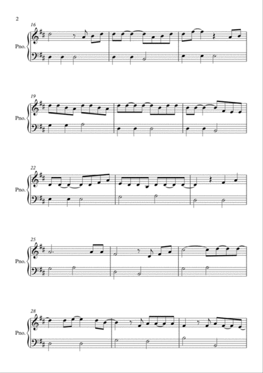 Everything Easy Piano scores gallery preview page 2