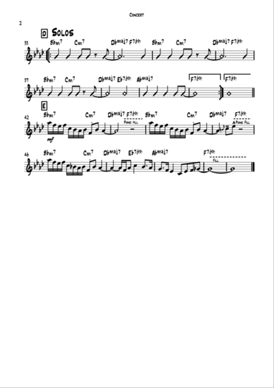Strasbourg St. Denis Jazz Ensemble scores gallery preview page 4