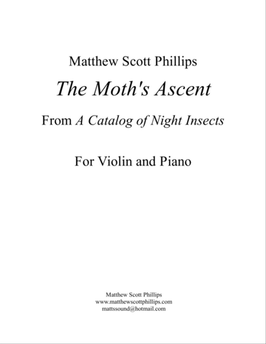 The Moth's Ascent The Moth's Ascent Violin Solo scores gallery preview page 2
