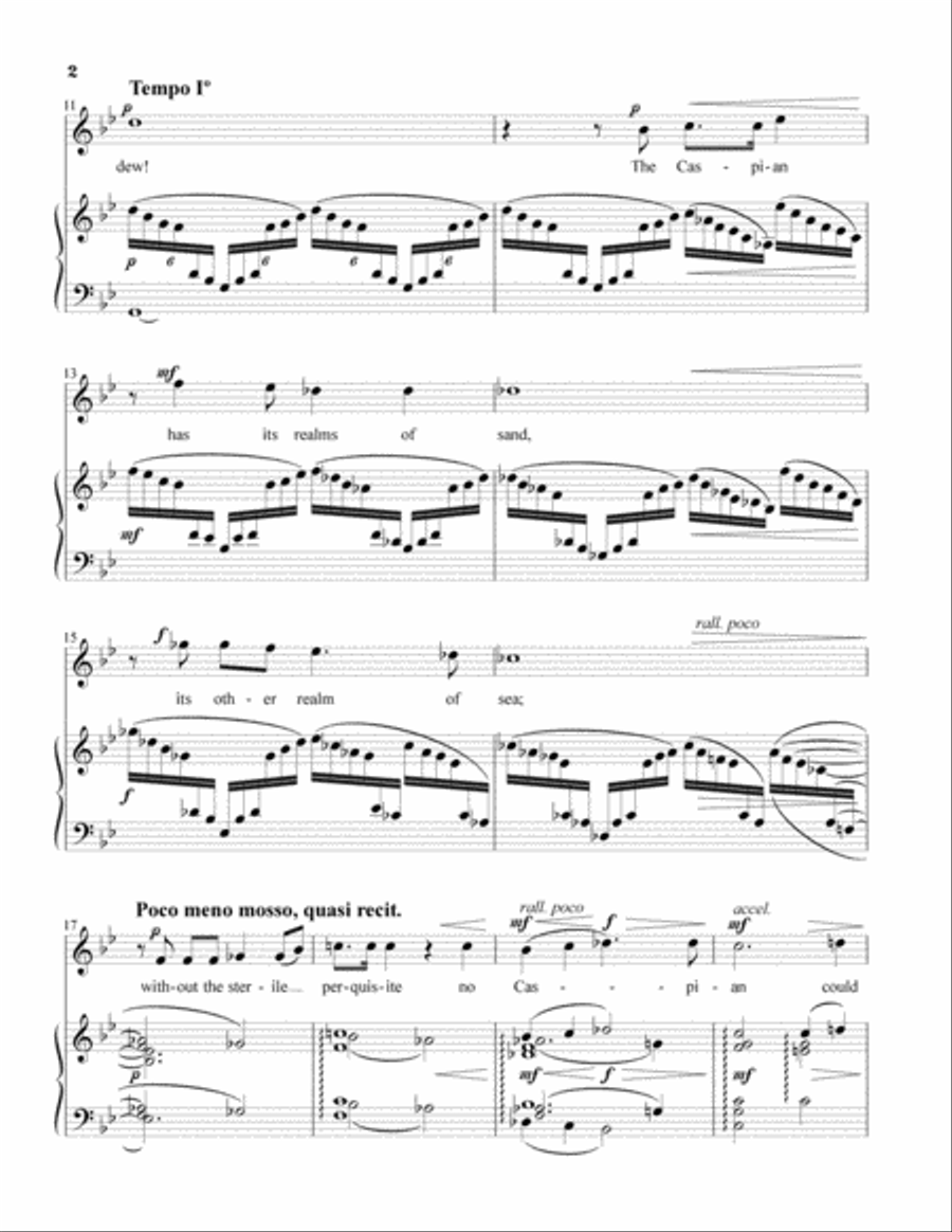 Three New England Songs (High Voice) Three New England Songs (High Voice) High Voice scores gallery preview page 4