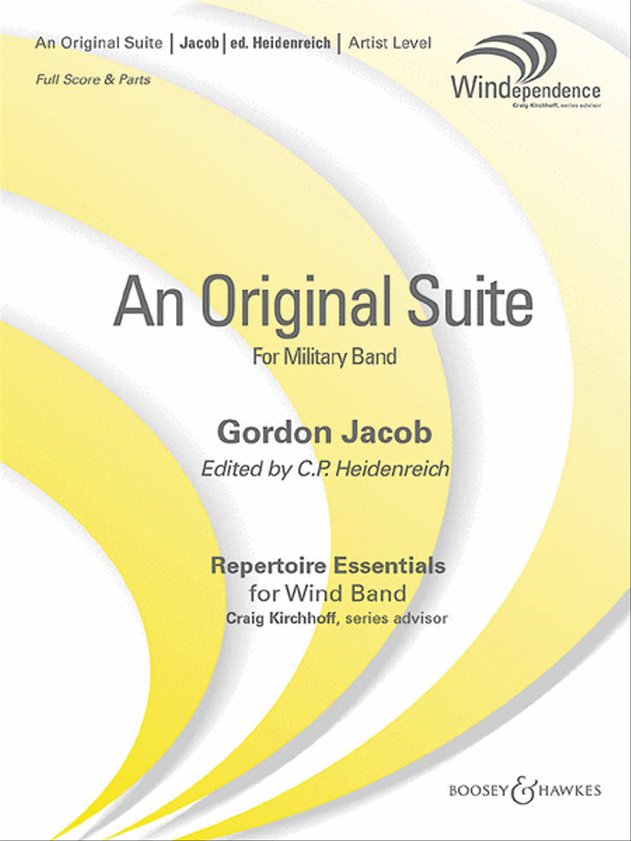 An Original Suite An Original Suite Concert Band scores gallery preview page 1