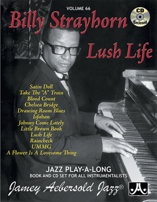 Book cover for Volume 66 - Billy Strayhorn "Lush Life"