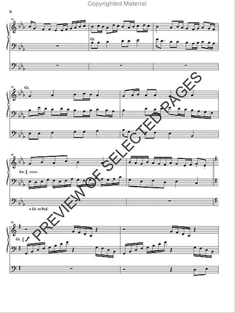 King of Kings - Volume 1 Organ scores gallery preview page 3
