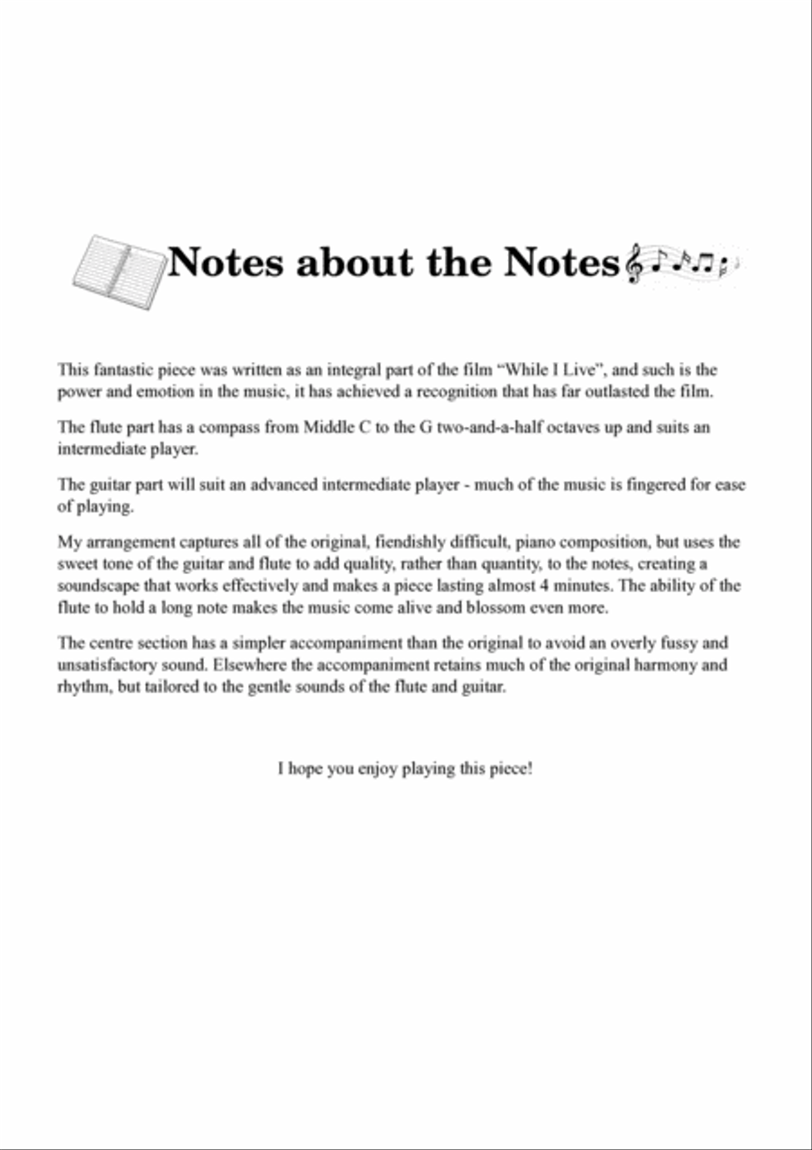 The Dream Of Olwen Flute scores gallery preview page 4