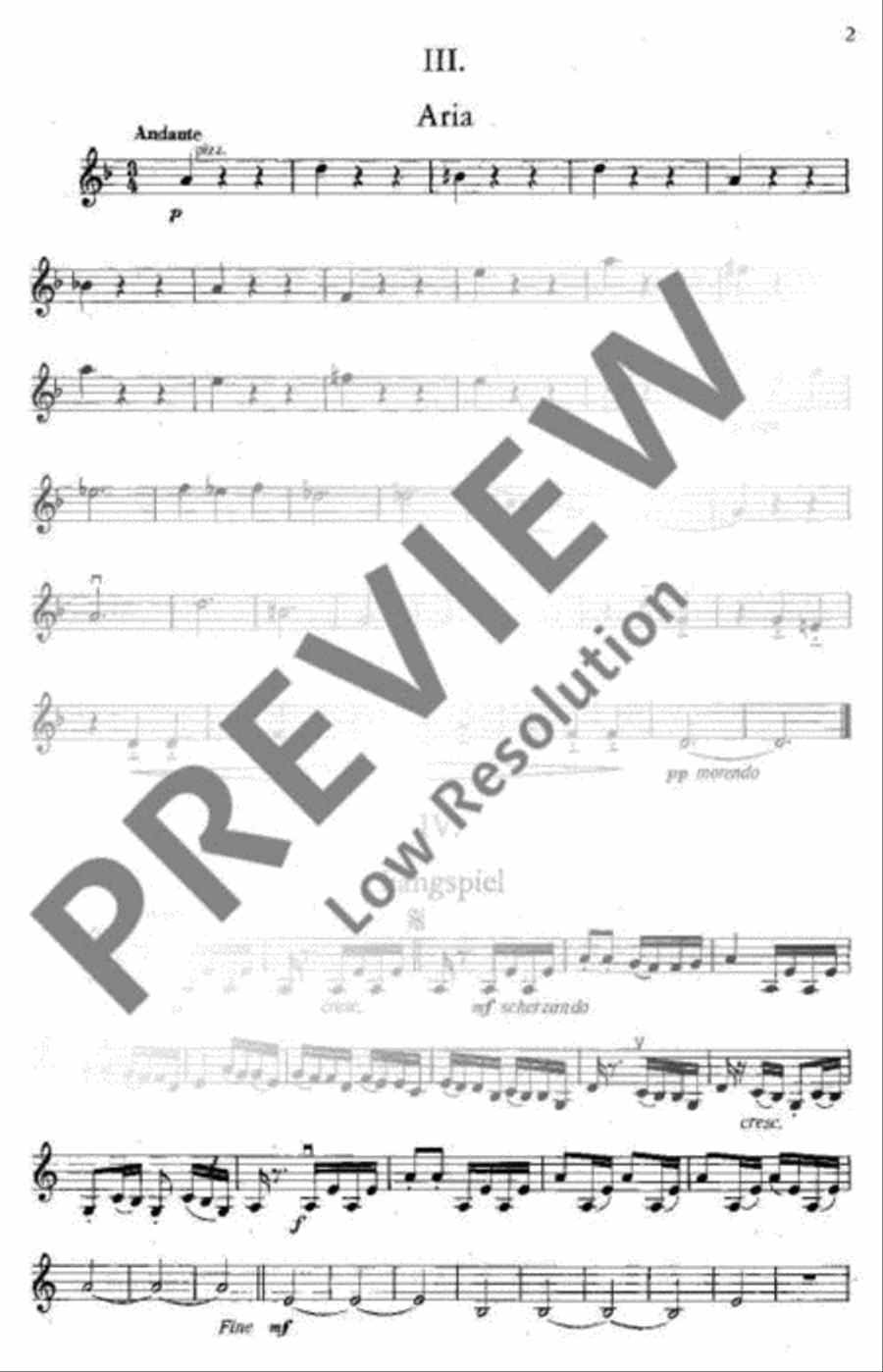 Little Suite 4-Part scores gallery preview page 7