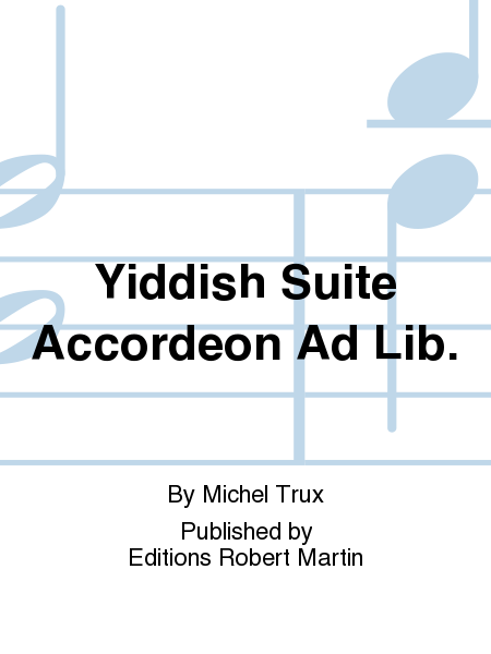 Yiddish Suite Accordeon Ad Lib. image number null