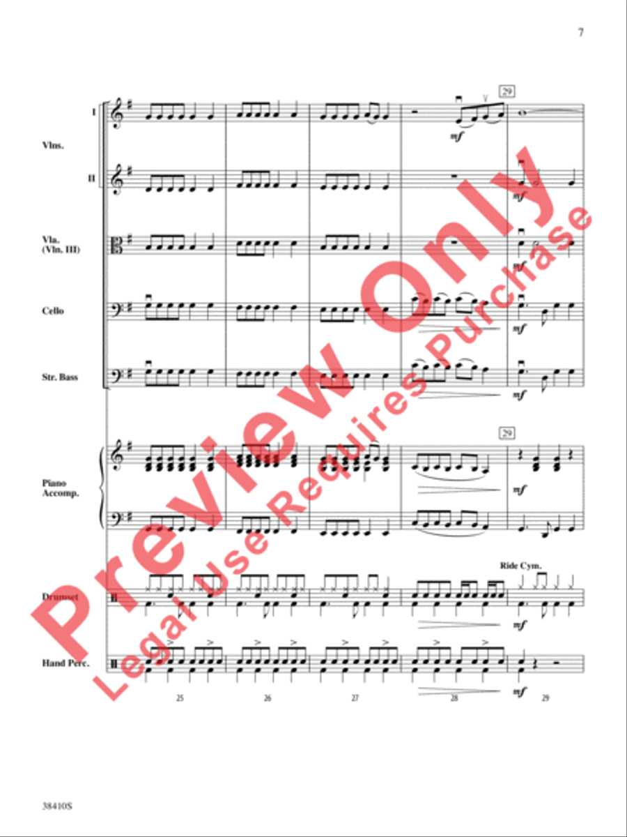 Any Way You Want It String Orchestra scores gallery preview page 8