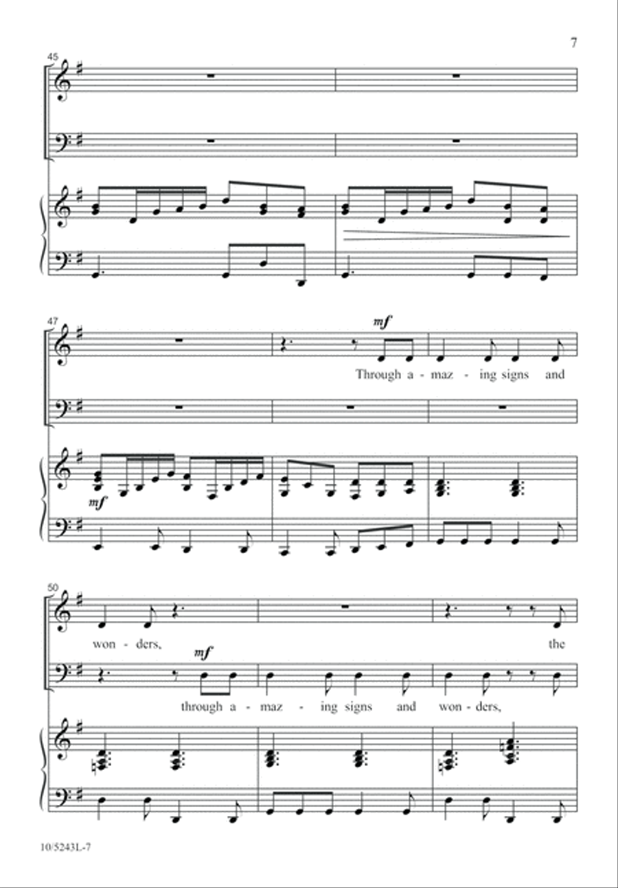 It's the Spirit of God! 2-Part scores gallery preview page 7