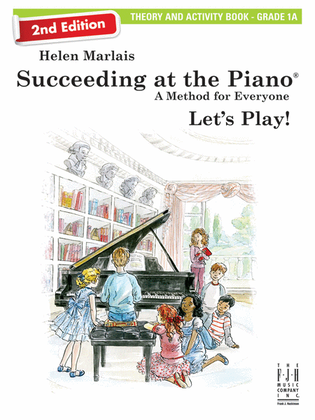 Book cover for Succeeding at the Piano, Theory & Activity Book - Grade 1A (2nd Edition)