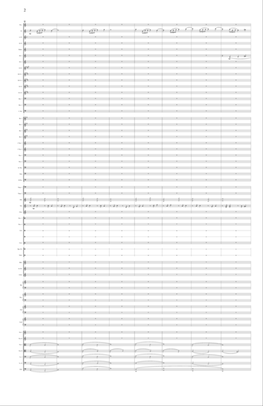Redeemer, IV: Parables of the Master Full Orchestra scores gallery preview page 2