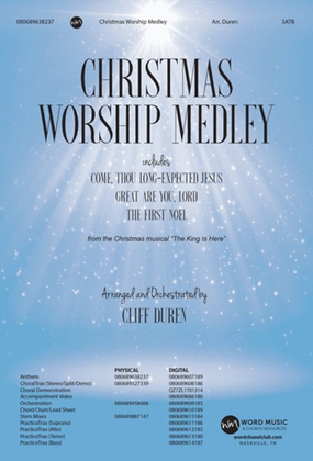 Book cover for Christmas Worship Medley - Anthem