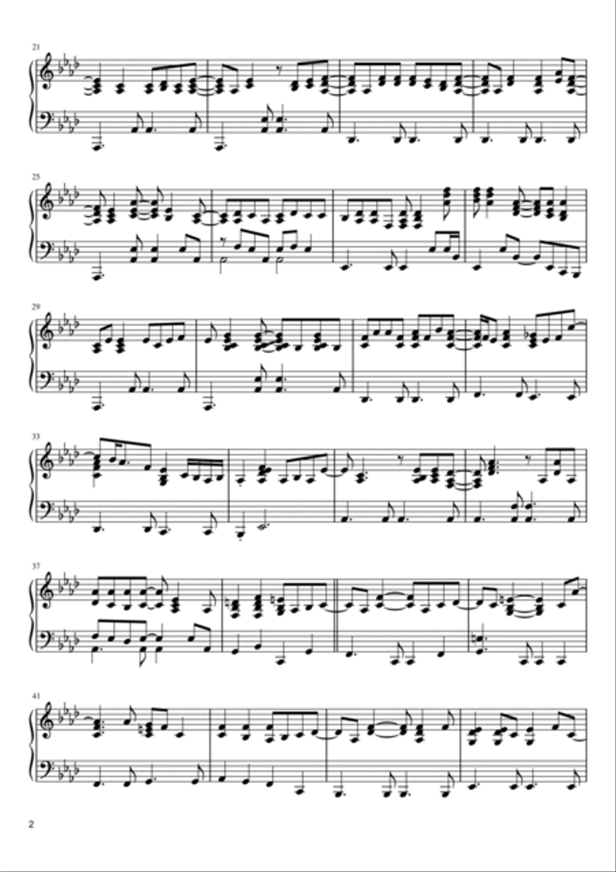 You've Got A Friend Piano Solo scores gallery preview page 2
