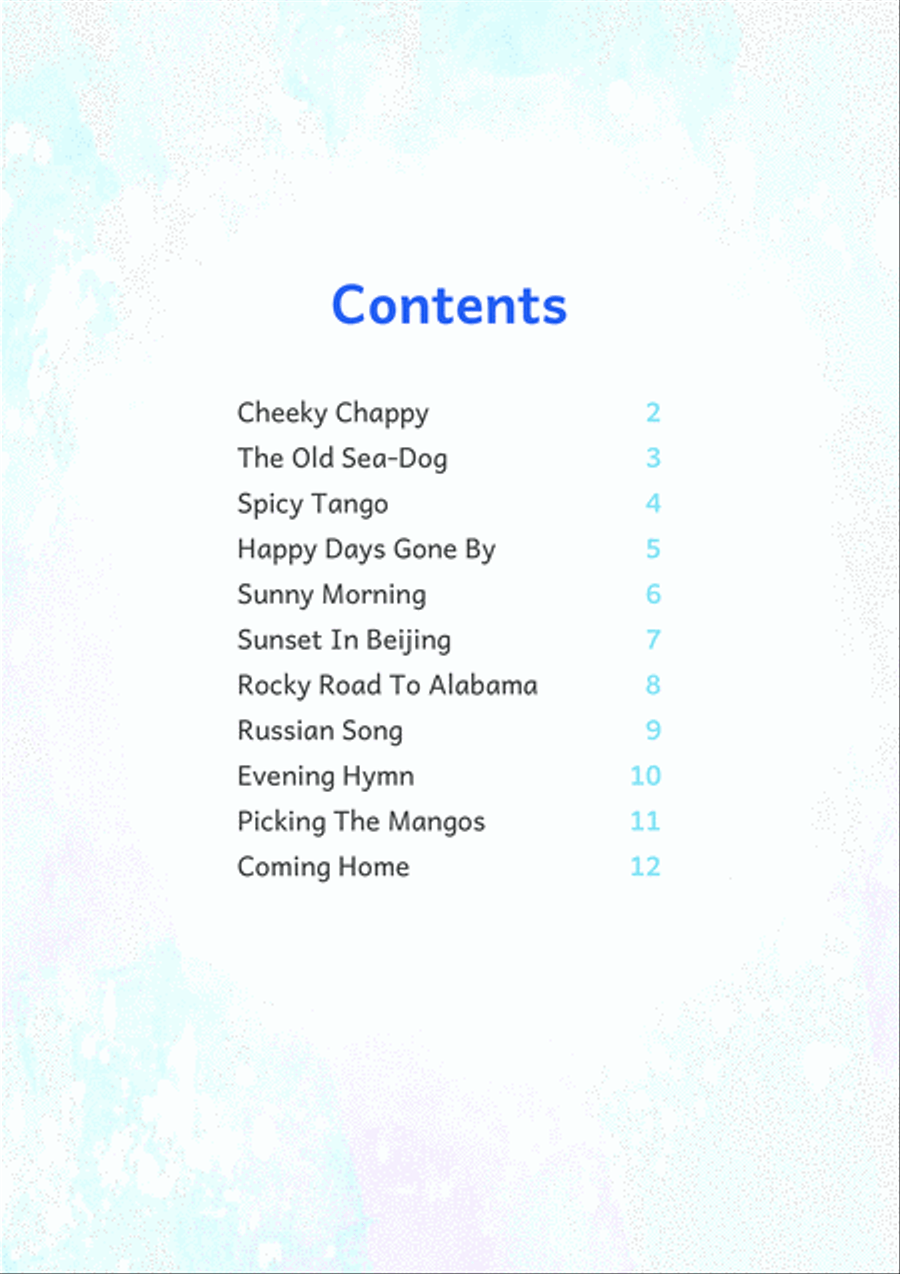11 Little Pieces for Violin Violin Solo scores gallery preview page 4