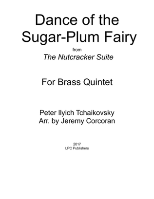 Book cover for Dance of the Sugar-Plum Fairy for Brass Quintet