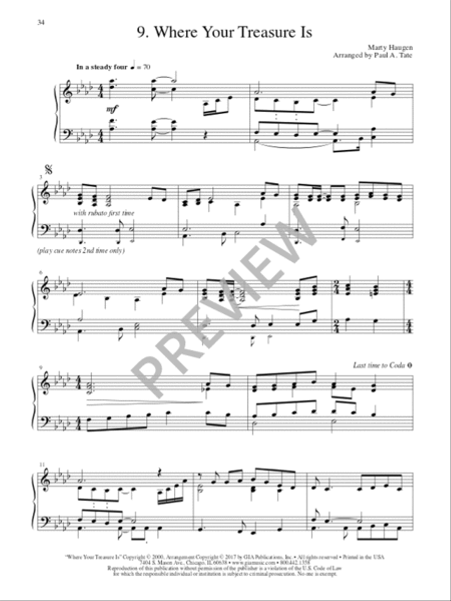 Seasons of Grace - Volume 7 Piano Solo scores gallery preview page 35