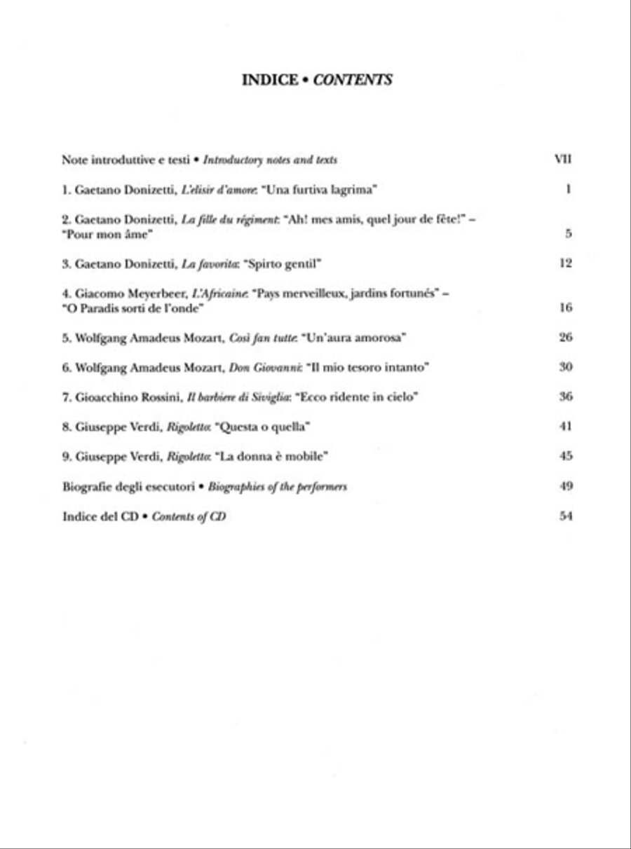 Arias for Lyric Tenor Voice Solo scores gallery preview page 4